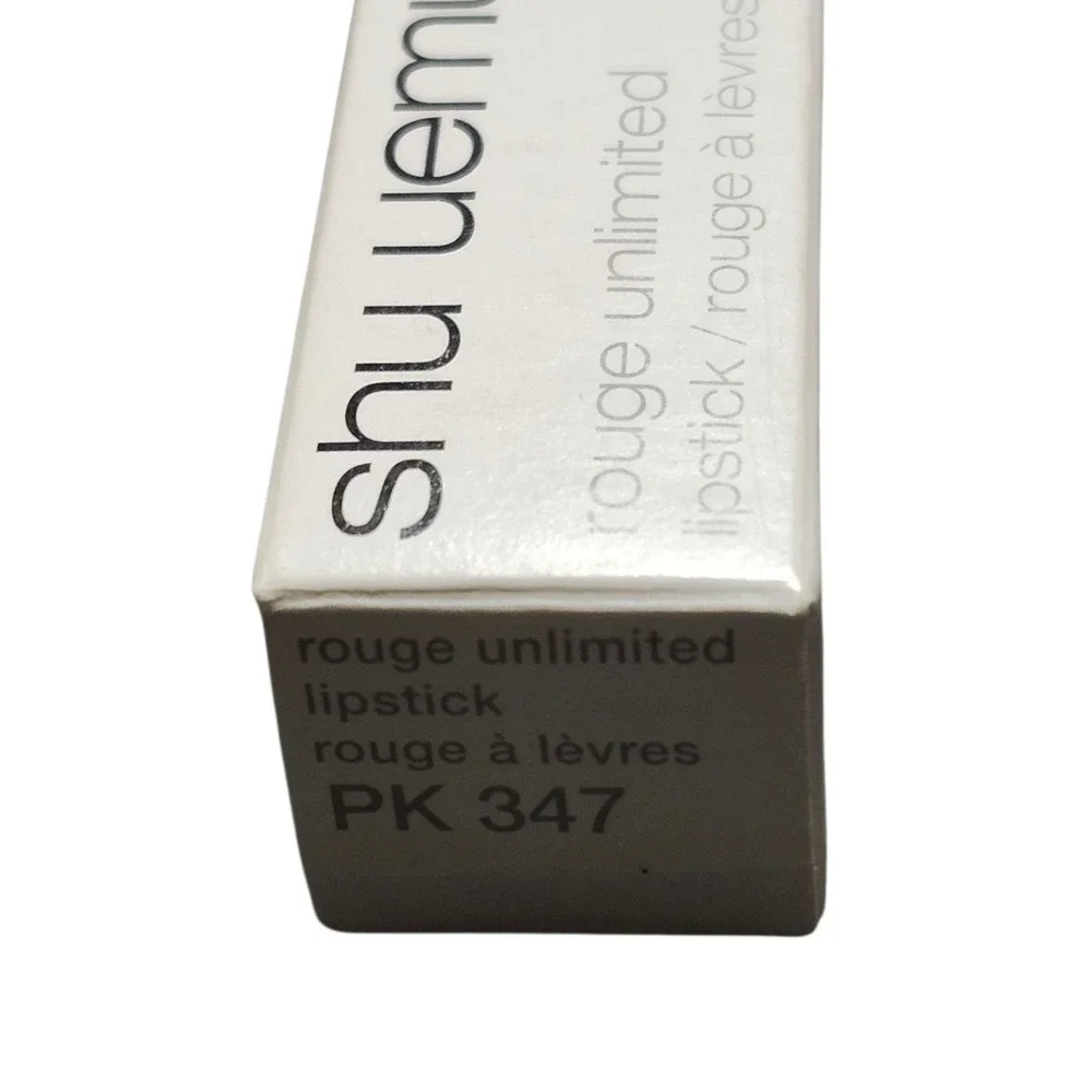 Shu Uemura Rouge Unlimited Lipstick PK 347 Matte Deep Berry DISCONTINUED RARE